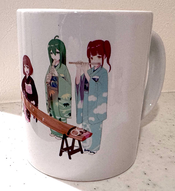 オリジナルキャラクター マグカップ（箏、三味線、尺八、三線、篠笛）