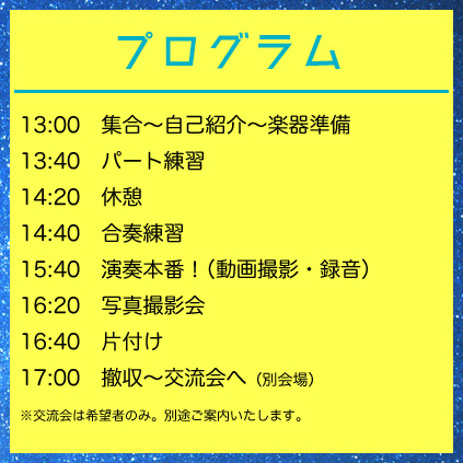 プログラム