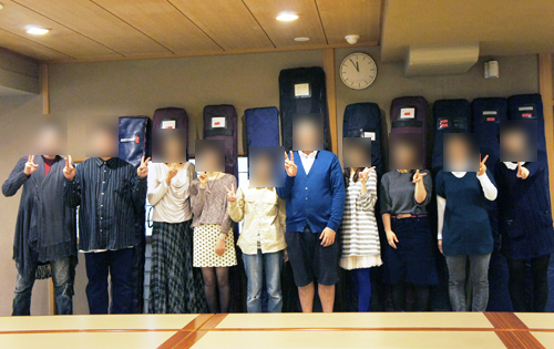 ほうがくのわ 「龍星群」練習オフ会 集合写真