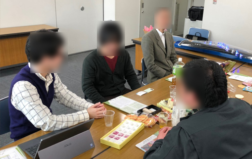 ほうがくのわ 和楽器音楽クリエイターズ・ミーティング 交流中