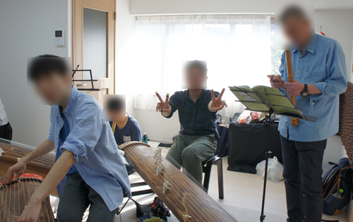 ほうがくのわ 令和最初の和楽器FAN交流会 令和六段調の合奏中