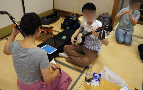 ほうがくのわ 千葉和楽器夏祭り 津軽三味線
