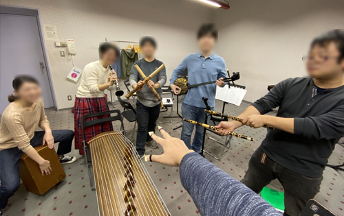 和楽器FAN交流ライブ練習