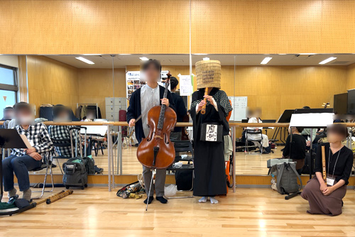 ほうがくのわ 第1回 和楽器の宴 in品川 みちばたコンサートお笑いネタ